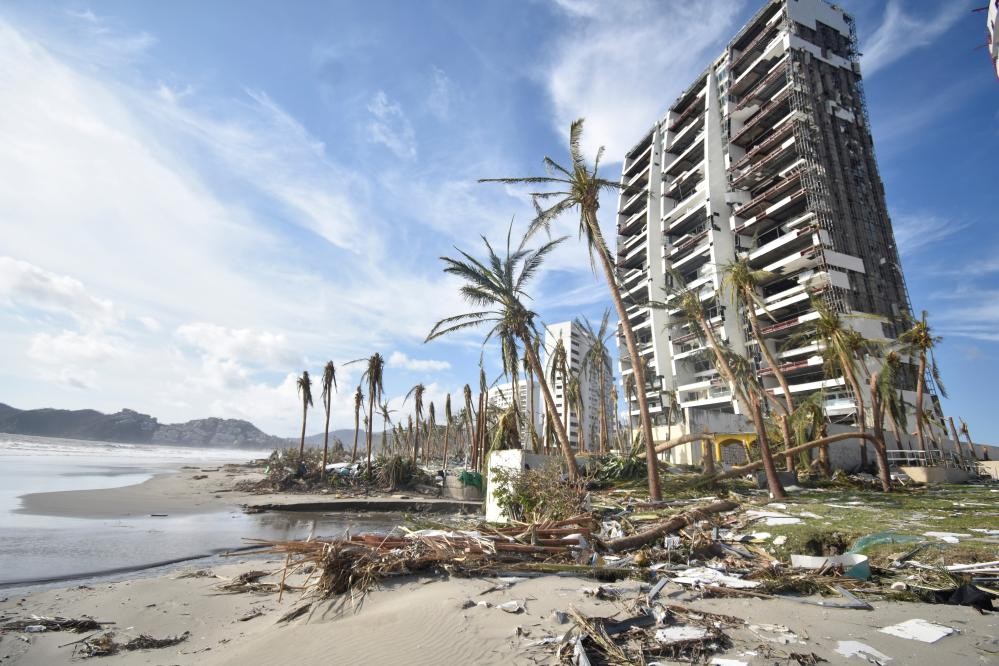 飓風“奧蒂斯”致墨西哥39人死　經濟損失約150億美元